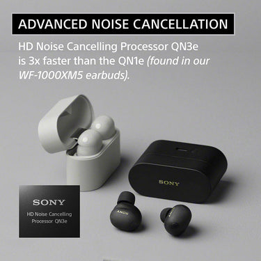 Sony WF-1000XM6 The Best Truly Wireless Noise Cancelling Earbuds - Black - Open Box