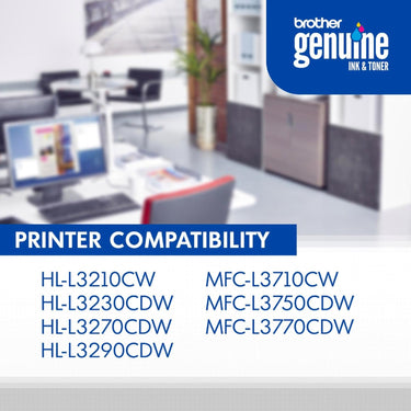 Brother Genuine TN227C, High Yield Toner Cartridge, Replacement Cyan Toner
