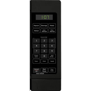 GE 0.7 Cu. Ft. 700-watt Countertop Microwave Oven, Black