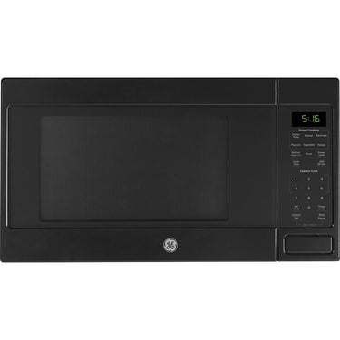 GE 1.6 Cu. Ft. 1,150-watt Countertop Microwave Oven, Black