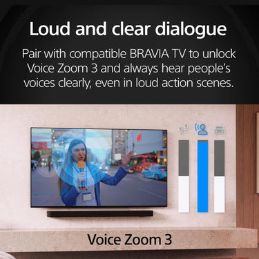 Sony BRAVIA Theater Bar 7, with 9 speakers, Dolby Atmos/DTS:X compatible