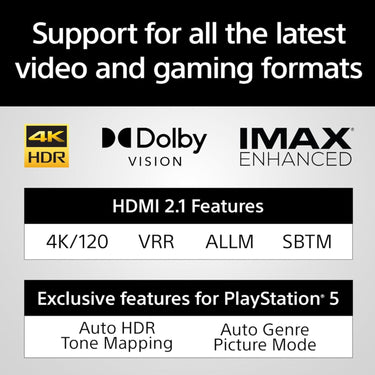 Sony BRAVIA Theater Bar 7 + Sub 7, Dolby Atmos/DTS:X compatible