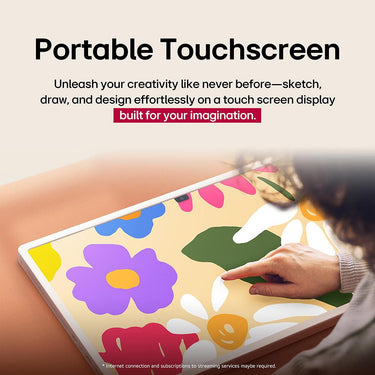 LG StanbyME 2 27" Portable Smart Touch w/ 4hr Battery + 26 Months Protection Bundle