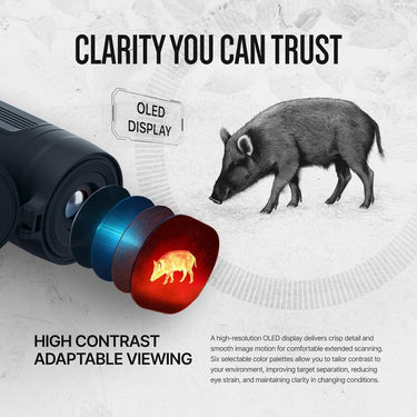 ATN BlazeSeeker 6 207 1.2-9.6x 256x192 7mm Thermal Monocular