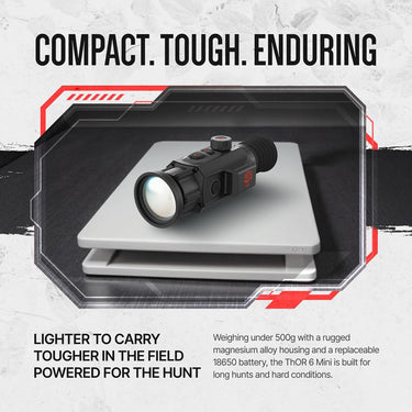 ATN THOR-6 Mini Compact Thermal 3.5-28x, 384x288 Rifle Scope