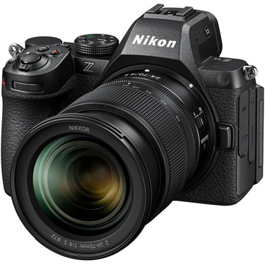 Nikon Z5 II with 24-70mm f/4 S Lens Mirrorless Camera - Black
