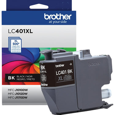 Brother Genuine LC401XLBKS High Yield Black Ink Cartridge