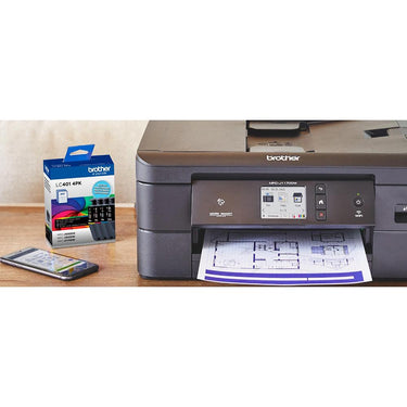 Brother Genuine LC4014PKS Standard Yield 4-Pack Color Ink Cartridges