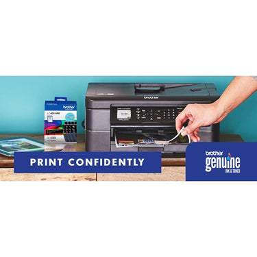 Brother Genuine LC4014PKS Standard Yield 4-Pack Color Ink Cartridges