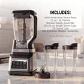 Ninja BN751 Professional Plus DUO Blender, 1400 Peak Watts - Refurbished