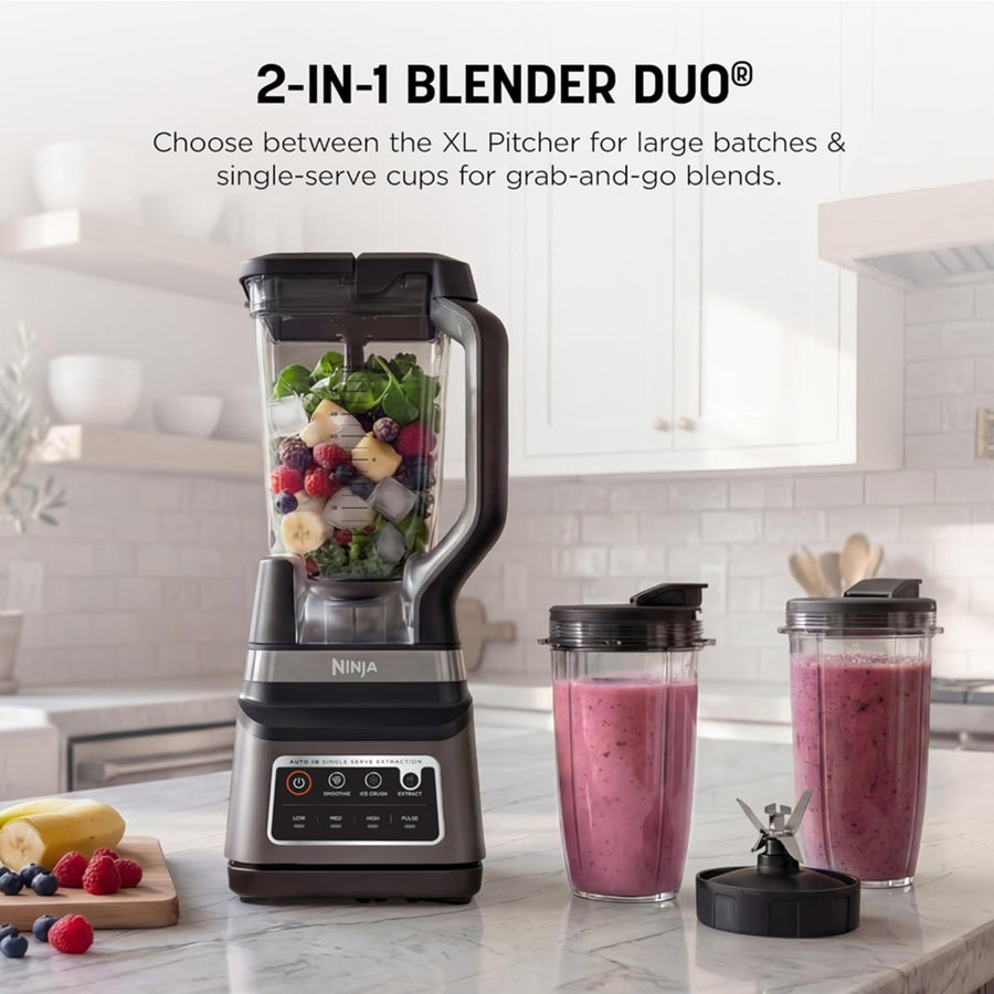 Ninja BN751 Professional Plus DUO Blender, 1400 Peak Watts - Refurbished