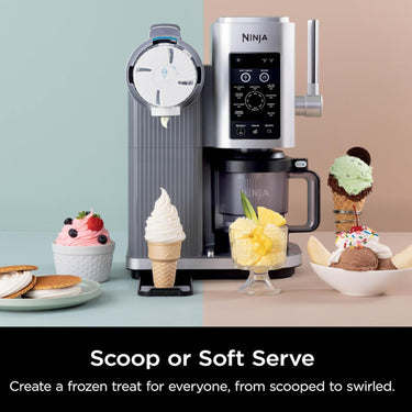 Ninja CREAMi Swirl 13-in-1 Soft Serve Ice Cream Machine