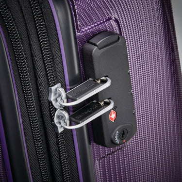 Samsonite Winfield 3 DLX Hardside Expandable Luggage,  Purple,2-Piece Set (20/25)