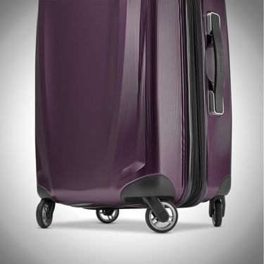 Samsonite Winfield 3 DLX Hardside Expandable Luggage, Plum, 2-Piece Set (20/25)
