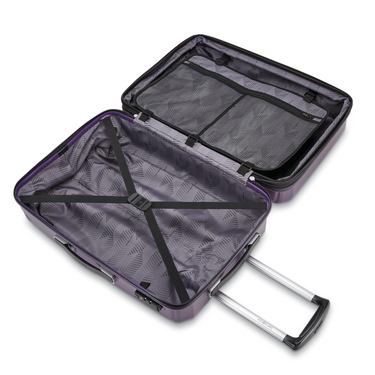 Samsonite Winfield 3 DLX Hardside Expandable Luggage,  Purple,2-Piece Set (20/25)