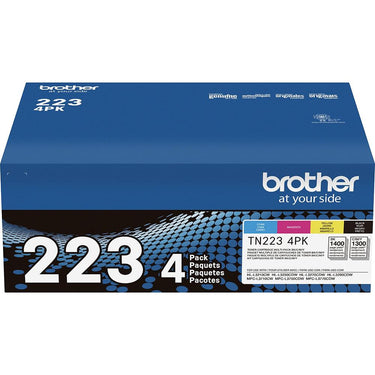 Brother Genuine TN2334PK Standard Yield 4-Pack Toner Cartridges