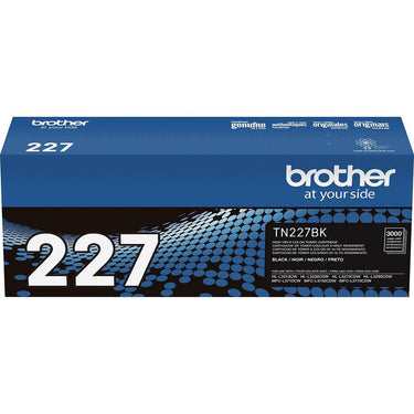 Brother Genuine TN227BK High Yield Black Toner Cartridge