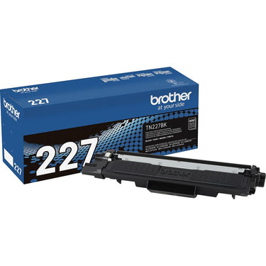 Brother Genuine TN227BK High Yield Black Toner Cartridge