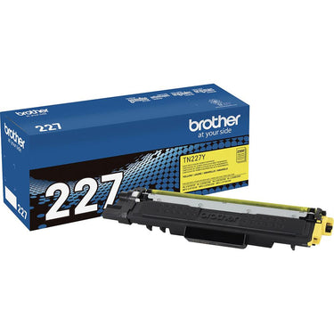Brother Genuine TN227Y High Yield Yellow Toner Cartridge
