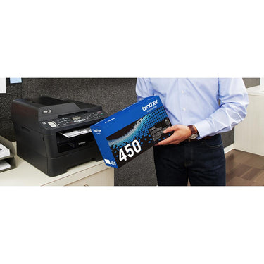 Brother Genuine TN450 High Yield Black Mono Laser Toner Cartridge