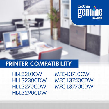 Brother Genuine High Yield Magenta Toner Cartridge with Deco Essentials Guide