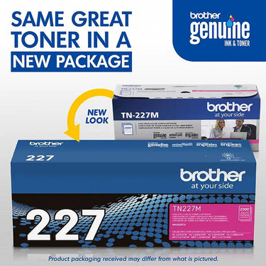 Brother Genuine High Yield Magenta Toner Cartridge with Deco Essentials Guide