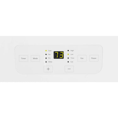 GE 8,000BTU 3-in-1 Portable Air Conditioner, White - Refurbished
