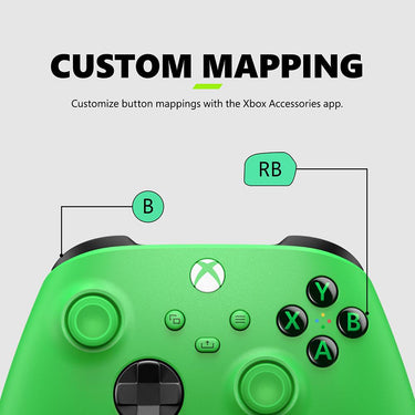 Microsoft Xbox Wireless Velocity Green Gaming Controller 2 Pack