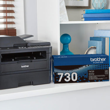 Brother Genuine Standard Yield Toner Cartridge, Black (TN730)