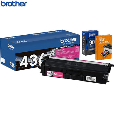 Brother Super High-yield Toner Cartridge Magenta with Deco Essentials Guide