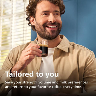 Philips 5500 Series Fully Automatic Espresso Machine, Black Chrome +2 Yr Protection Pack