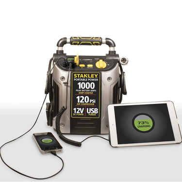 Stanley J5C09 500 Amp Jump Starter with Compressor