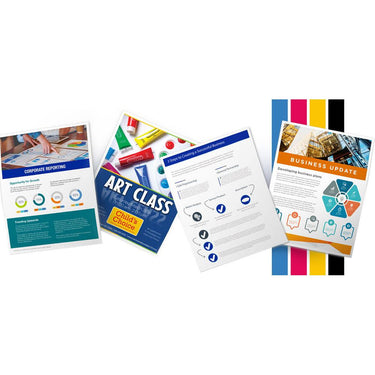 Brother Standard-Yield Toner 4 Pack C/M/Y/BK with Deco Essentials Guide