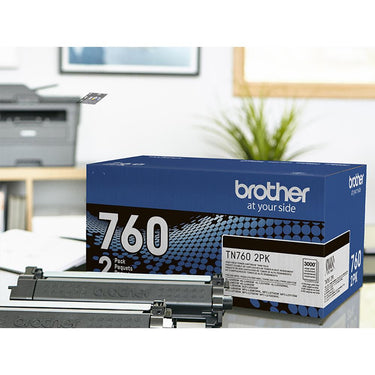 Brother High-Yield Toner Black Twin Pack with Deco Essentials Guide