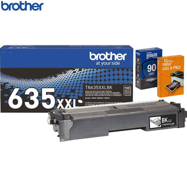 Brother Genuine Super High Yield Toner Cartridge Black + Deco Essentials Guide