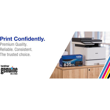 Brother Genuine Super High Yield Toner Cartridge Black + Deco Essentials Guide