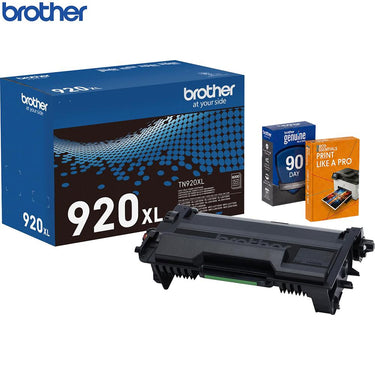 Brother Genuine High Yield Toner Cartridge Black with Deco Essentials Guide
