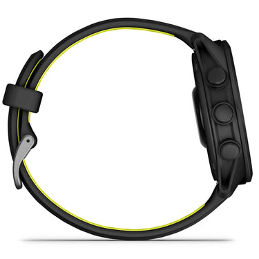 Garmin Forerunner 170 GPS Running Smartwatch, Black/Amp Yellow