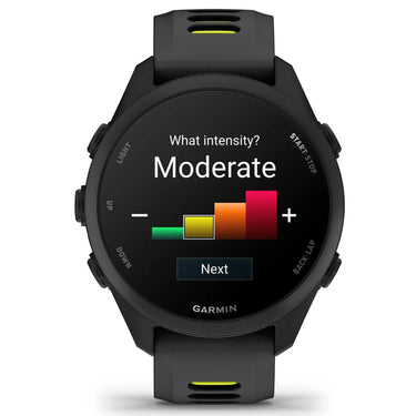 Garmin Forerunner 170 GPS Running Smartwatch, Black/Amp Yellow