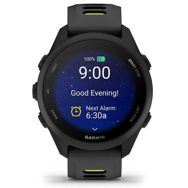 Garmin Forerunner 170 GPS Running Smartwatch, Black/Amp Yellow
