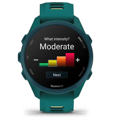 Garmin Forerunner 170 Music GPS Running Smartwatch, Teal Green/Citron