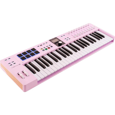 Arturia KeyLab Essential mk3 49-Key USB MIDI Controller Keyboard, Rose Quartz