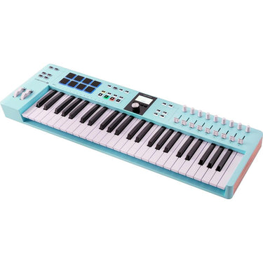 Arturia KeyLab Essential mk3 49-Key USB MIDI Controller Keyboard, Aquamarine