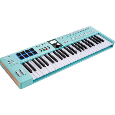 Arturia KeyLab Essential mk3 49-Key USB MIDI Controller Keyboard, Aquamarine