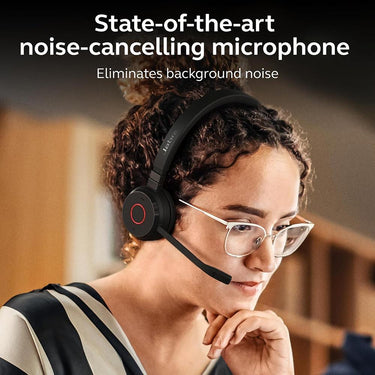 Jabra Evolve 65 TE USBA UC St Open Box with 1 Year Warranty