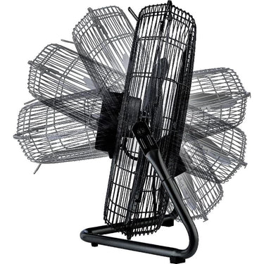 Lasko 20-inch High Velo. Floor/Wall mount Fan Black Open Box + 1 Year Warranty