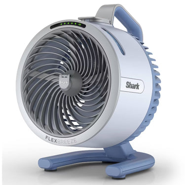 Shark FlexBreeze HydroGo Fan Ultra-powerful Portable Misting Fan, Glacier -Refurbished