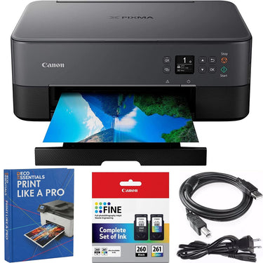 Canon PIXMA TS6420 All-in-One Wireless Printer Print, Copy, Scan Home Office Bundle