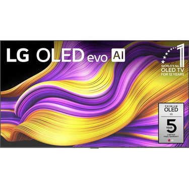 LG 83" G5 OLED evo 4K UHD Smart webOS TV (2025) w/ Samsung All-in-One Soundbar