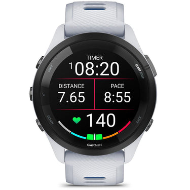 Garmin Forerunner 265 GPS Smartwatch Tidal Blue with 22mm Milanese Band Bundle